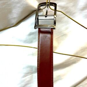 Beltox fine Men's Brown Leather Belt men sz 48-50